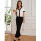 thumbnail image 5 of Jersey tipo cárdigan GRACE KARIN con botones en blanco para mujer, 5 of 7
