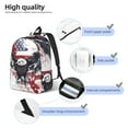 thumbnail image 4 of Kuqiui American Flag Eagle Art Print Canvas Travel Laptop Backpack for Men Women,Business Work Rucksack College School Computer Bag Fits 15.6 Inch Notebook, 4 of 6