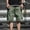 Army Green, variant on Vetsdori Elastic Waist Shorts for Men Summer Pull-On Cargo Athletic,Cotton Pockets Fashion Mens Shorts