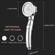 thumbnail image 5 of High Pressure Shower Head,Handheld Showerhead with ON/Off Full Shutoff Push Button Angle-Adjustable, 5 of 5