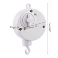 thumbnail image 2 of Wind-up Clockwork Move Mechanical Music Box Musical Movement Baby Musical Crib Mobiles Toys for Baby Hanging Bell Parts, 2 of 4