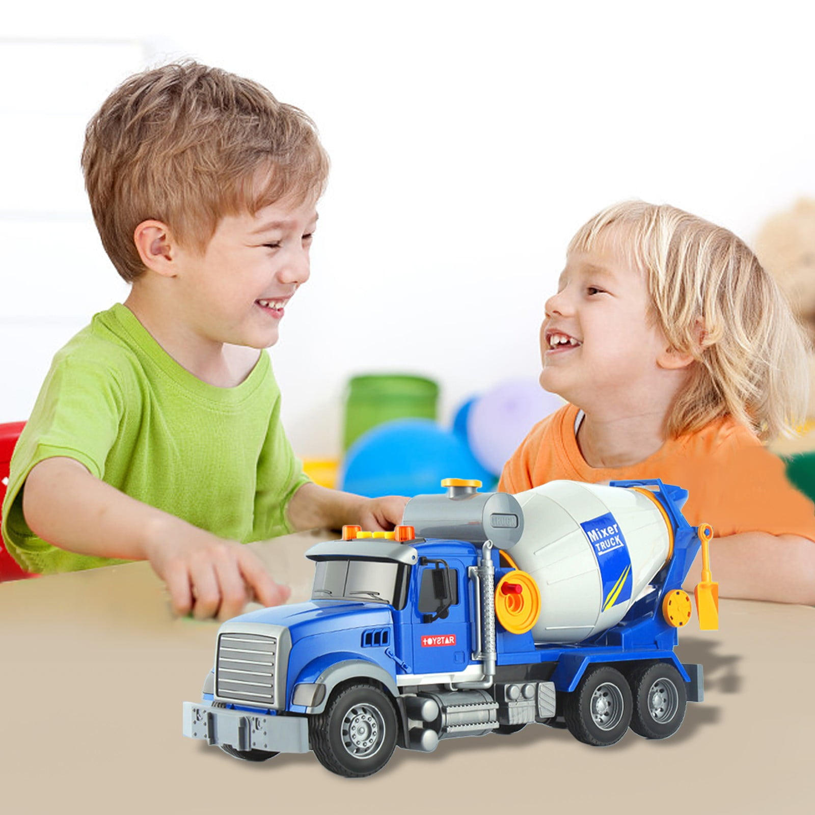 wznxdo Hot Sale Kids Car Toy Car Cleaning Rubbish Self Loading Unloading Bins Children's Toys for Boys and Girls Gifts