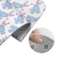 thumbnail image 5 of Yiaed Cute Poodle Dog Print Bathroom Mat Set 2 Pieces Mat Anti-Skid Pad Ultra Soft and Absorbent Bathroom Bath Mat Contour Bath Rugs for Toilet Base, 5 of 6
