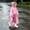 Hot Pink, variant on dazeni Rain Ponchos Raincoats for Kids Disposable Boys Girls Rain Jackets Lightweight Waterproof Long Sleeve Raincoat Hooded Pullover Hot Pink Free Size