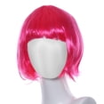 thumbnail image 2 of RYRDWP Perruque Cheveux Roll Bang Courte Droite Petite Mascarade PK, 2 of 3