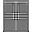 Black And White, Pattern 1, variant on ODIKA Gingham Door Balanced Grid Intersection Rectangular Welcome Composition Non-Slip Low Profile for Hallway, Study Room, Playroom