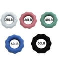 thumbnail image 3 of Windfall Flower Finger Exerciser Grip Ring Massage Strength Training Carpal Expander Finger Exerciser, Easy to Carry, Durable Grip Ring Silicone, 3 of 7