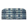 thumbnail image 1 of RSH Décor Indoor Outdoor Single Foam Wicker Loveseat, Large, Kokoma Capri Blue, 1 of 6