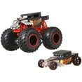 thumbnail image 1 of Hot Wheels Monster Trucks Échelle 1:64 Coffret de 2 Bone Shaker, 1 of 4