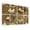 Color 5, variant on Rustic 8 Pack Art Acoustic Panels Sound Absorbing Blue Hydrangea Floral Toile Roosters Cottage Vintage Decorative Soundproof Wall Panels Self Adhesive for Nursery Game Room Bedroom 48"x32"