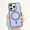 Blue, variant on for iPhone 15 Pro Case, Compatible with MagSafe, Luxury Magnetic Translucent Matte Ultra Slim Protective Military-Grade Drop Protection Lightweight Phone Cover for iPhone 15 Pro, Gray