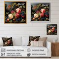 thumbnail image 4 of Designart "Renaissance Grapes Fruit Painting III" Food & Beverage Wall Art - Traditional Pink Fruits Bedroom Canvas Wall Art, 4 of 6