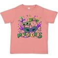 thumbnail image 3 of Inktastic Mardi Gras Masks and Beads Boys or Girls Toddler T-Shirt, 3 of 5