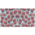 thumbnail image 2 of Waterproof PVC Round Ring Binder - D-Rings Clipboard, 200 Page Capacity (1 or 2-Pack), Ideal for Office , Home and School，Many Small Skulls, 2 of 8