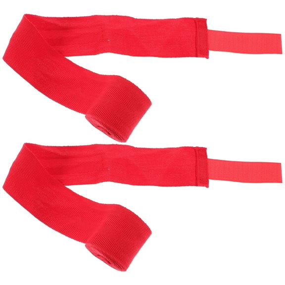 LOLIPPYY Breathable Red Boxing Wrist Wrap with Hand Protector Strap for Sports Training