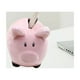 thumbnail image 4 of Alcancía de cerámica con forma de cerdito de dibujos animados, organizador de monedas pequeñas para niños pequeños (rosa), 4 of 7