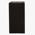 thumbnail image 1 of Sunnydaze Indoor/Outdoor Rectangular Polystone Bubble Fountain - Black, 1 of 10