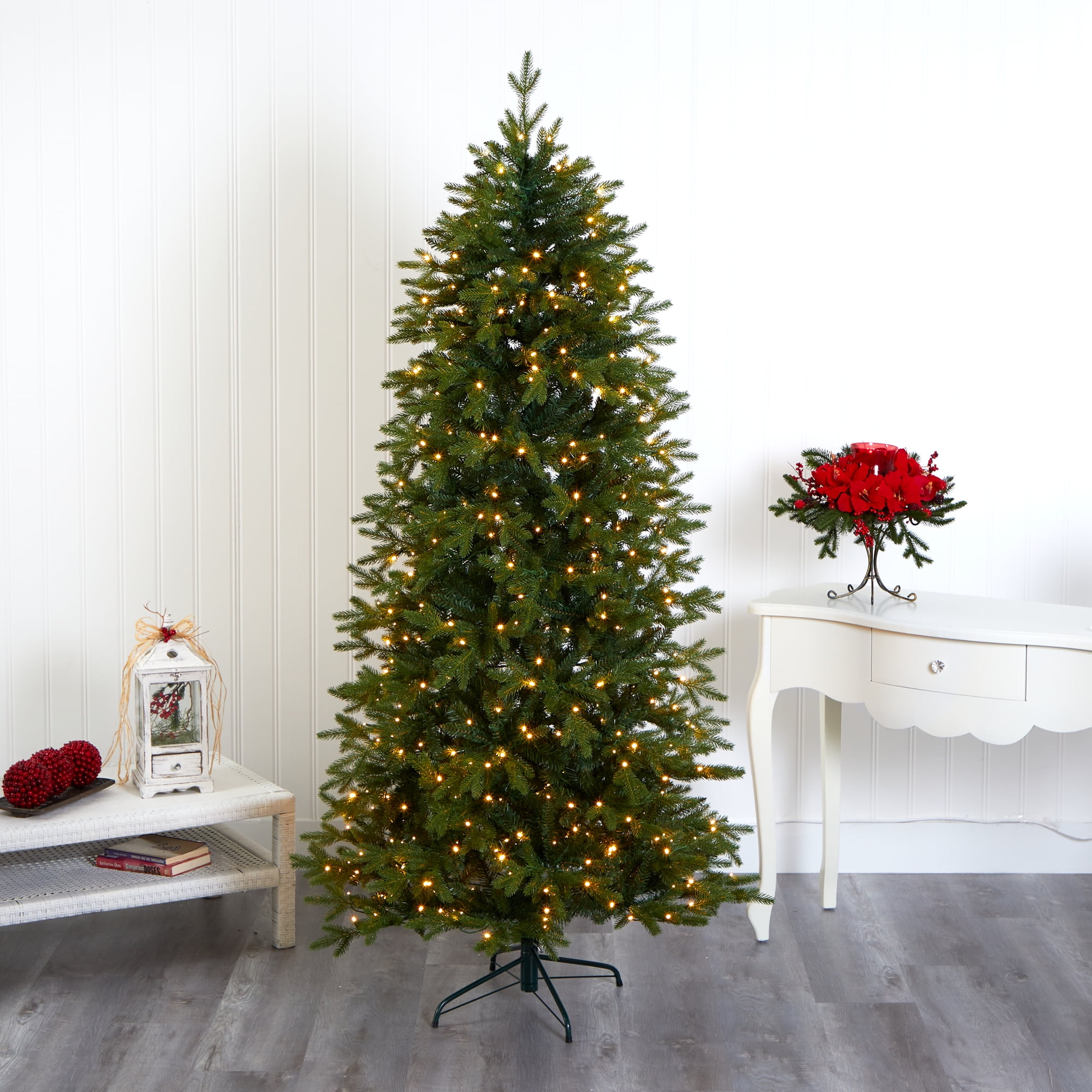 7ft. Belgium Fir “Natural Look” Artificial Christmas Tree with 500