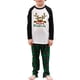 thumbnail image 2 of Pijamas navideños familiares a juego Fiomva Holiday, pijamas navideños de alce para parejas y niños, ropa de dormir para bebés, 2 of 8
