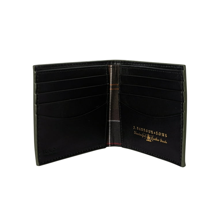 Black barbour wallet best sale