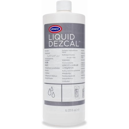 Liquid Dezcal Activated Descaling Solution - 33.6 Ounce (8 Uses) - For Use With Keurig 1.0/2.0, Home Coffee and Espresso Machines, Kettles, Garment Steamers