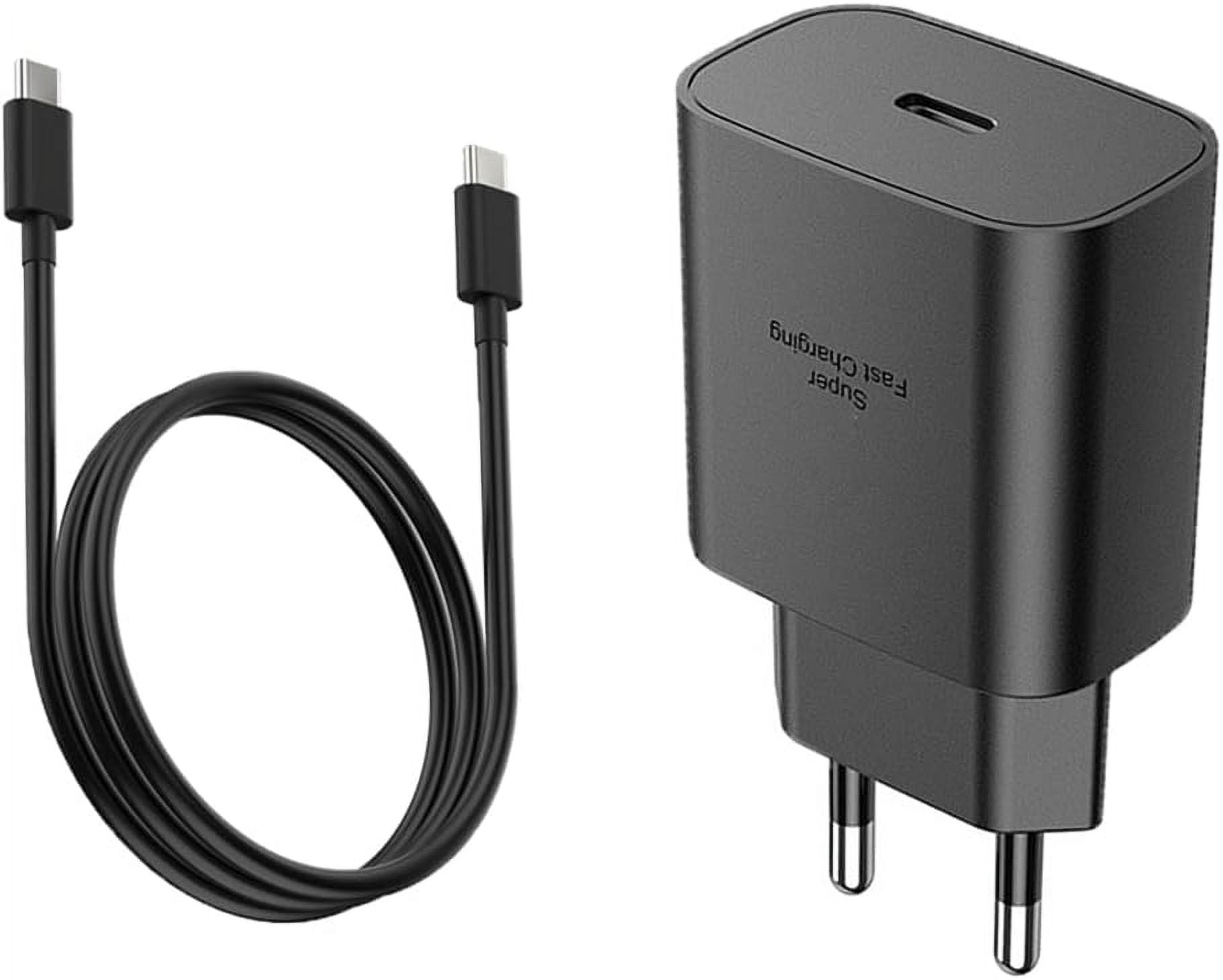 RGHJAR-25W Europe USB Type C Super Fast Wall Charger European Travel Adapter Block for Samsung Galaxy S26 S25 S24 S23 S22 S21 Ultra Plus A25 A15 A53 A52 iPhone Pixel Euro EU International PD/PPS 6.6f