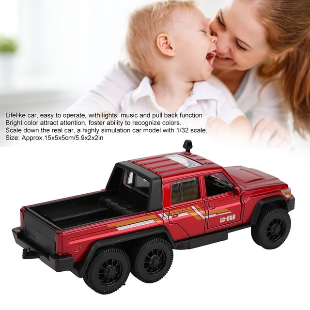 Juguete De Coche De aleación, Modelo De Coche 1: 32, Sonido Ligero A Escala 1: 32 Para Regalos