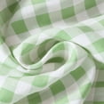 thumbnail image 4 of FRSASU Girl's Summer Gingham Bubble Pants Casual Plaid Elastic Waist Long Bloomers Trousers Lounge Bottoms Sweatpants Green, 4 of 5