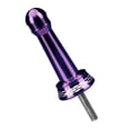 thumbnail image 2 of Soporte de carrete Aleación de aluminio con orificio Cuerpo ligero Keeper 42 mm Accesorios Violeta kusrkot Soporte de carrete de pesca, 2 of 7