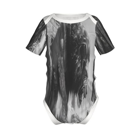 

Coaee Heroic Lion Encounter for Soft Baby Short-Sleeve Bodysuit Baby Climbing Clothes Baby Girls Boys Bodysuit Romper-3 Months