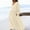 Beige, variant on XiYing Women's Dress, Women's Casual V-Neck Rope Dress, Flattering Flowy Midi Length for Beach Vacations, Festivals & Daily Wear, Knee-Length Hem with Pockets, Size S-Xxl,