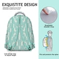 thumbnail image 2 of Abstract Pig Student Backpack Cute Watercolor Farm Animal Cartoon Print Artistic Pattern Funny Piggy Design Aesthetic School Bookbag for Student, 2 of 5