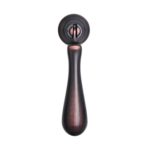Utopia Alley 25pcs Danbury Cabinet Ring Pull Knob - Decorative Cabinet Drop Pull Knobs for Cabinets and Drawers - Vintage Cabinet Hardware with Hand Finished Oil Rubbed Bronze - Pull Knobs 3.0"