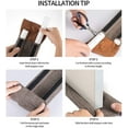 thumbnail image 3 of Door Draft Stopper Under Door Seal,Door Sweep for Exterior & Interior Doors, Door Window Blocker Dust and Noise Insulation Weather Stripping Draft Guard Insulator, 3 of 8