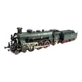 thumbnail image 4 of QSTDGVPW Steam Train Toy Electric Train Engine Toy Retro Decor Collection Gift Locomotive Green, 4 of 6