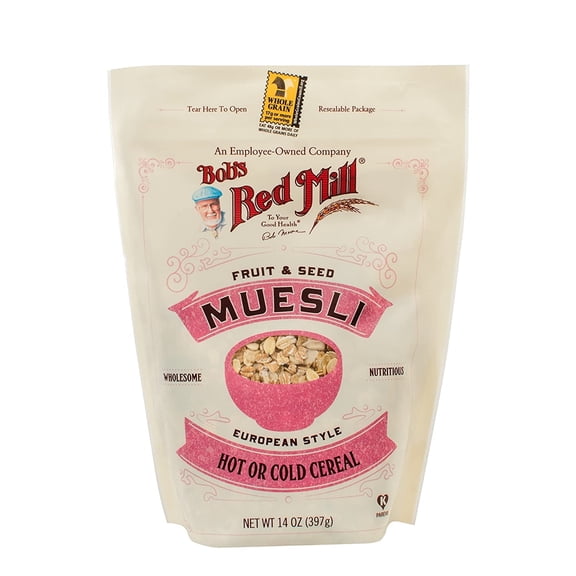 Bob's Red Mill Fruit & Seed Muesli European Style 14 oz Pack of 1