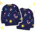 thumbnail image 2 of Sweatshirts For Boys Size 8 Girls' Hoodie Fashion Printed Children's Sweatshirt Knitted Crew Neck Base Kid's Fall Fashion Hoodies & Sweatshirts 4-5 Years, 2 of 5