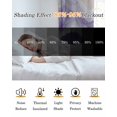 thumbnail image 5 of Purple Waves Coastal Blackout Curtains for Bedroom, PurpleOmbre Summer Beach Oceans Room Darkening Window Drapes for Living Room, Thermal Insulated Grommet Curtains, 42x84 inch, 2 Panels, 5 of 9
