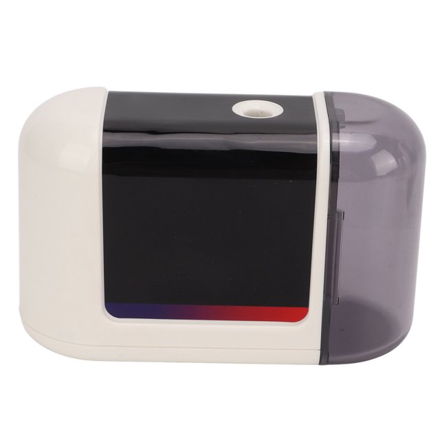 Electric Pencil Sharpener, Personal Electric Pencil Sharpener High Capacity Shavings Tray Best School Pencil Sharpener