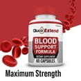 thumbnail image 2 of (1 Pack) Gluco Extend Capsules Blood Support, Gluco Extend Pills, Maximum Strength All Natural Supplement GlucoExtend, 2 of 5