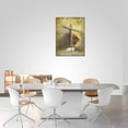 thumbnail image 4 of HFDF Lion Kg and Lamb the Cross Wall Art Decor Jesus Cross Christian Religious Patg Canvas Prt Vtage Christ Poster Artwork Farmhouse Decorations for Bedroom Livg Room es 8x10inch Framed, 4 of 6