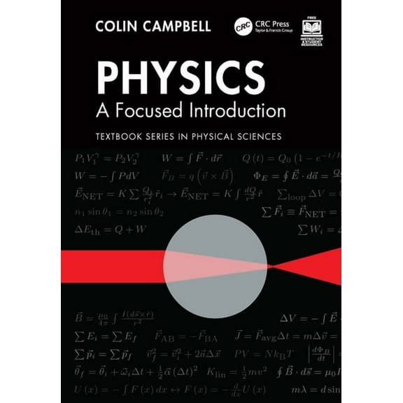 Textbook Physical Sciences Physics: A Focused Introduction, (Hardcover)
