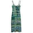 thumbnail image 5 of Claude Mt - Water Lilies and Japanese Bridge Sleeveless Dress prom dress Bridesmaid dress woman, 5 of 6
