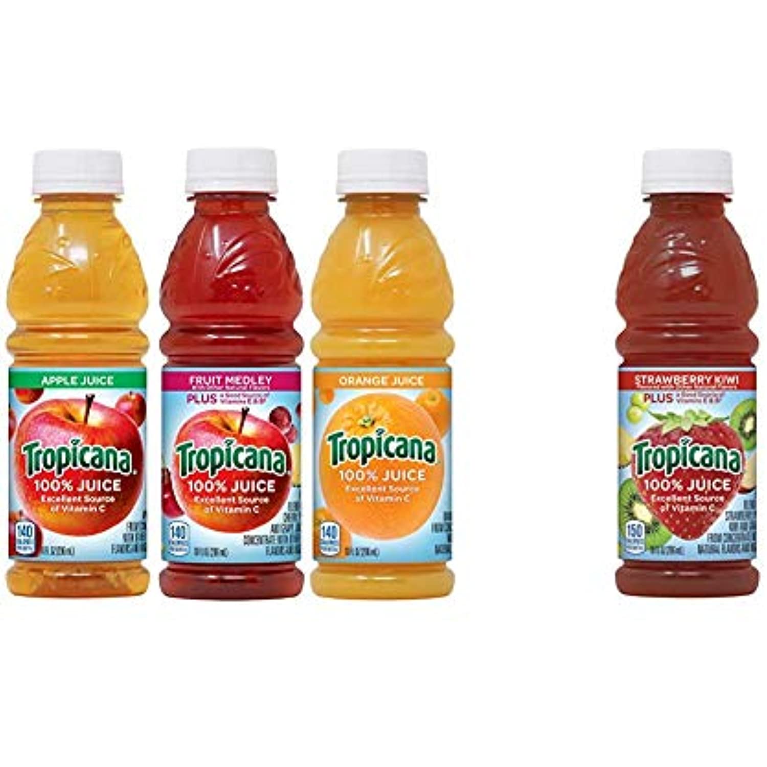 Tropicana 100 Juice 3Flavor Classic Variety Pack, 10 Ounce Bottles
