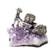thumbnail image 2 of Amatista racimo piedra preciosa espécimen piedra púrpura decoración A Gloria Racimo de amatista, 2 of 9