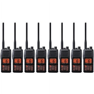 Uniden MHS335BT 6W Class D Floating Handheld VHF Marine Radio with  Bluetooth, Text Message Directly To Other Vhf Text Message Capable Radios,  IPX8