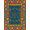 Multicolor, Pattern 3, variant on ODIKA 4'x6' Washable Area Rug Pet Friendly, Non-Shedding Blocks Zigzag Border Dot Memphis Retro Interlocking Funky Maximalist Refined for Bedroom, Reading Nook
