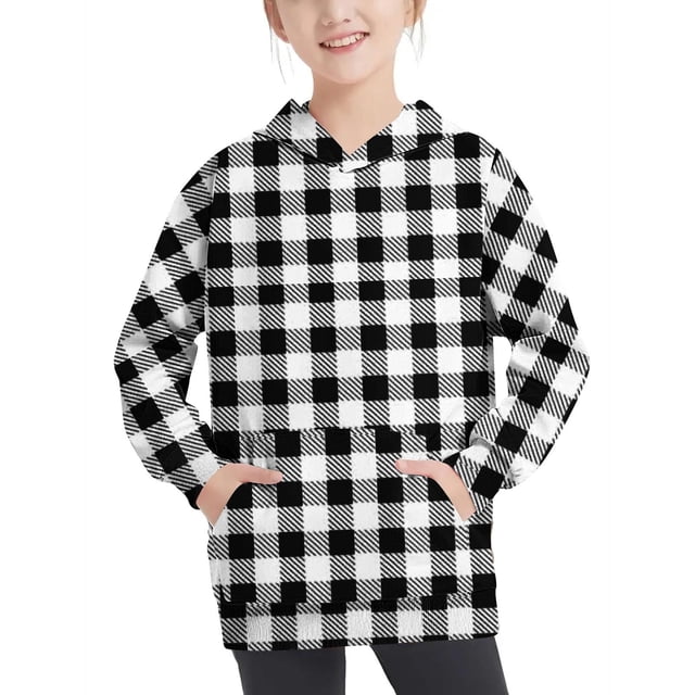 Chandails pour Bébé Garçon Rabais Chandail à Col Rond Surdimensionné à Capuche Chandail en Molleton Mode pour Enfants Manches Longues Chandail à Enfiler Hauts 4-14 Ans pour Filles et Garçons Chandails Tricotés pour Bébé Blanc 11T