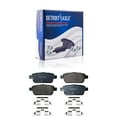 thumbnail image 4 of Detroit Axle - Rear Brake Kit for 2006-2012 Ford Fusion 07-12 Lincoln MKZ 06-13 Mazda 6 Replacement Disc Brake Rotors Ceramic Brakes Pads: 11.02" Rotor, 4 of 7
