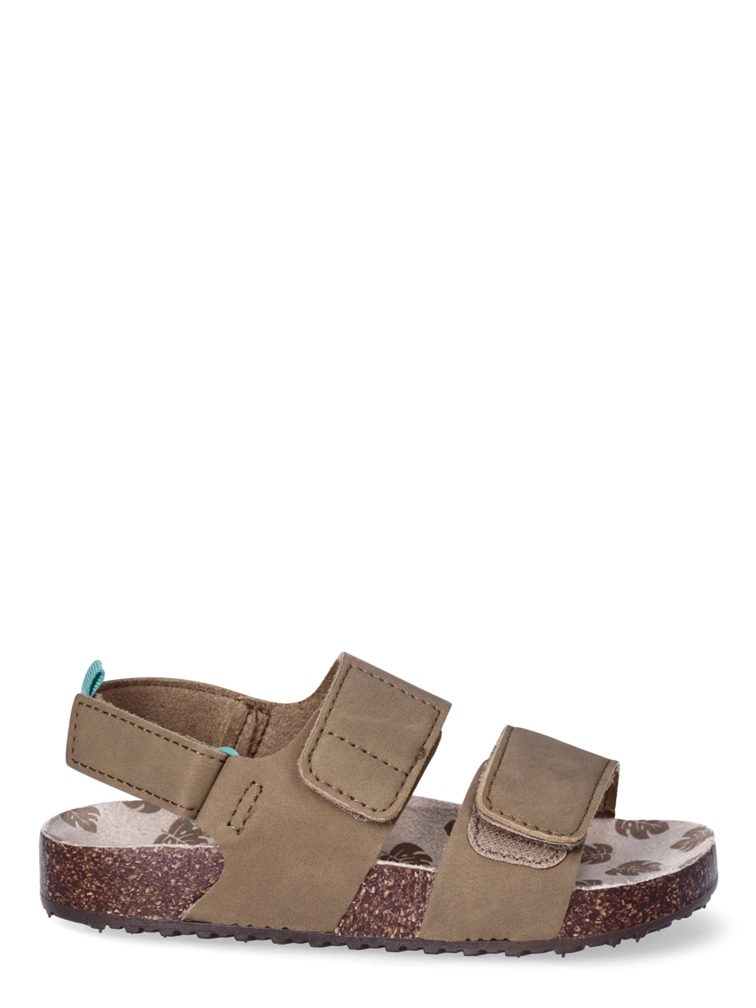 Wonder Nation Toddler Boy Double Band Footbed Sandals